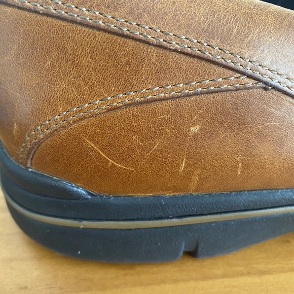 Rockport Adiprene by Adidas Men's Size US13 Wide Leather Tan Loafer Comfort Shoe - Picture 16 of 16